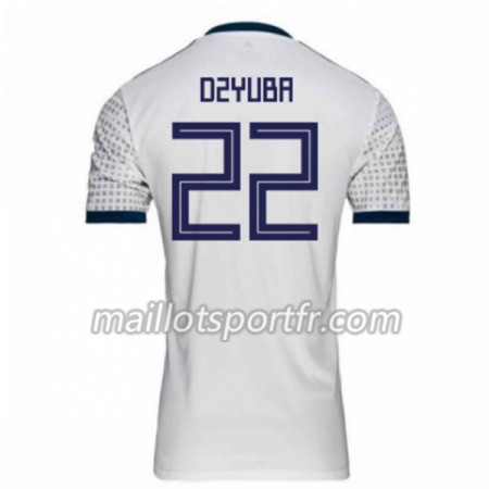 Maillot de Foot Russie Dzyuba 22 Exterieur Coupe du monde 2018 Maillot de Foot Russie Dzyuba 22 Exterieur Coupe du monde 2018
